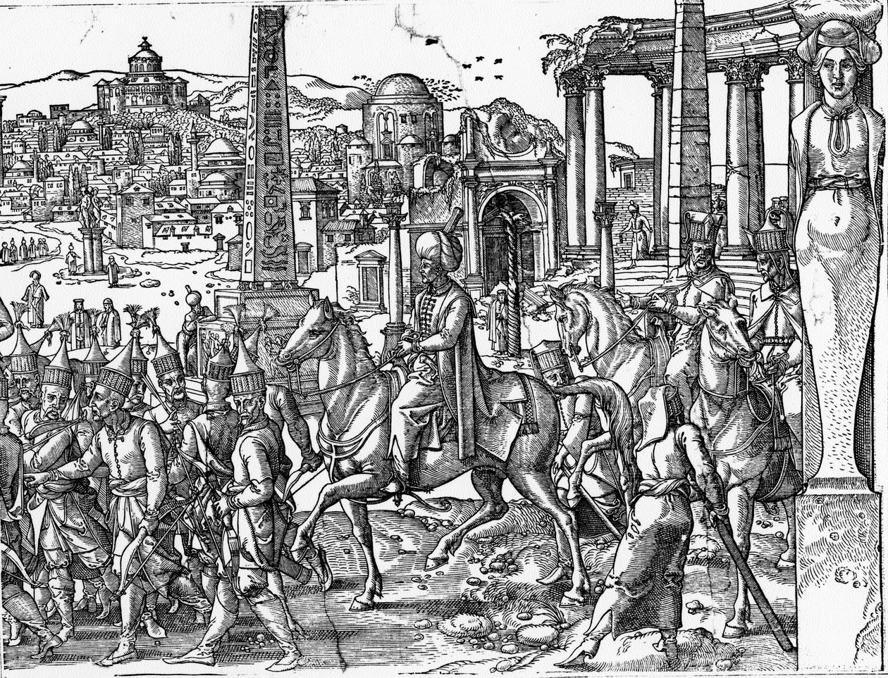 トルコ人の習慣とマナー、1553年（476247も参照） 作： Pieter Coecke van Aelst