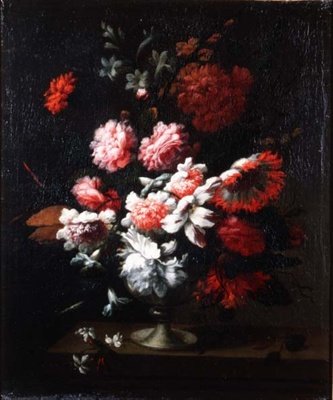 壺の中の花の静物（78178ペア） 作： ピーター・ハーディム