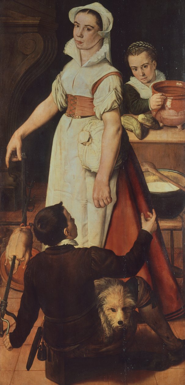 クック、Pieter Aertsen (1507 または 1508-1575) 作 作： ピーター・アルトセン