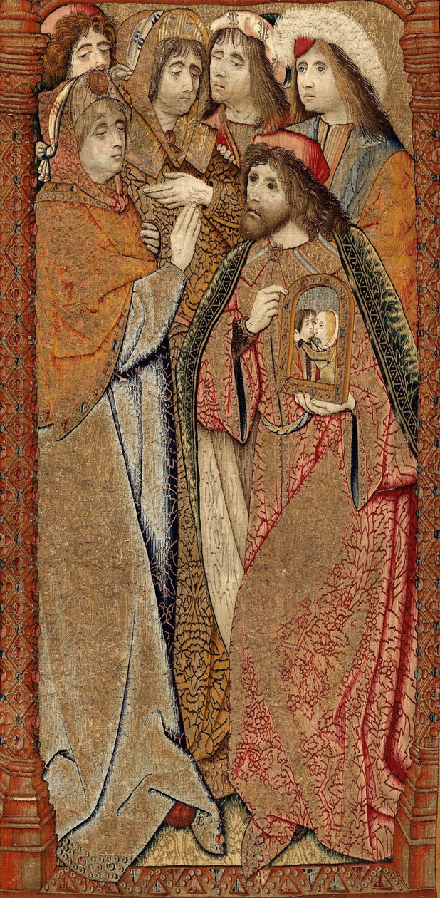 Triunfos da Mãe de Deus ou Pardais Dourados, c.1500-02 (tapeçaria) 作： ピーテル（attr。to）Coecke van Aelst