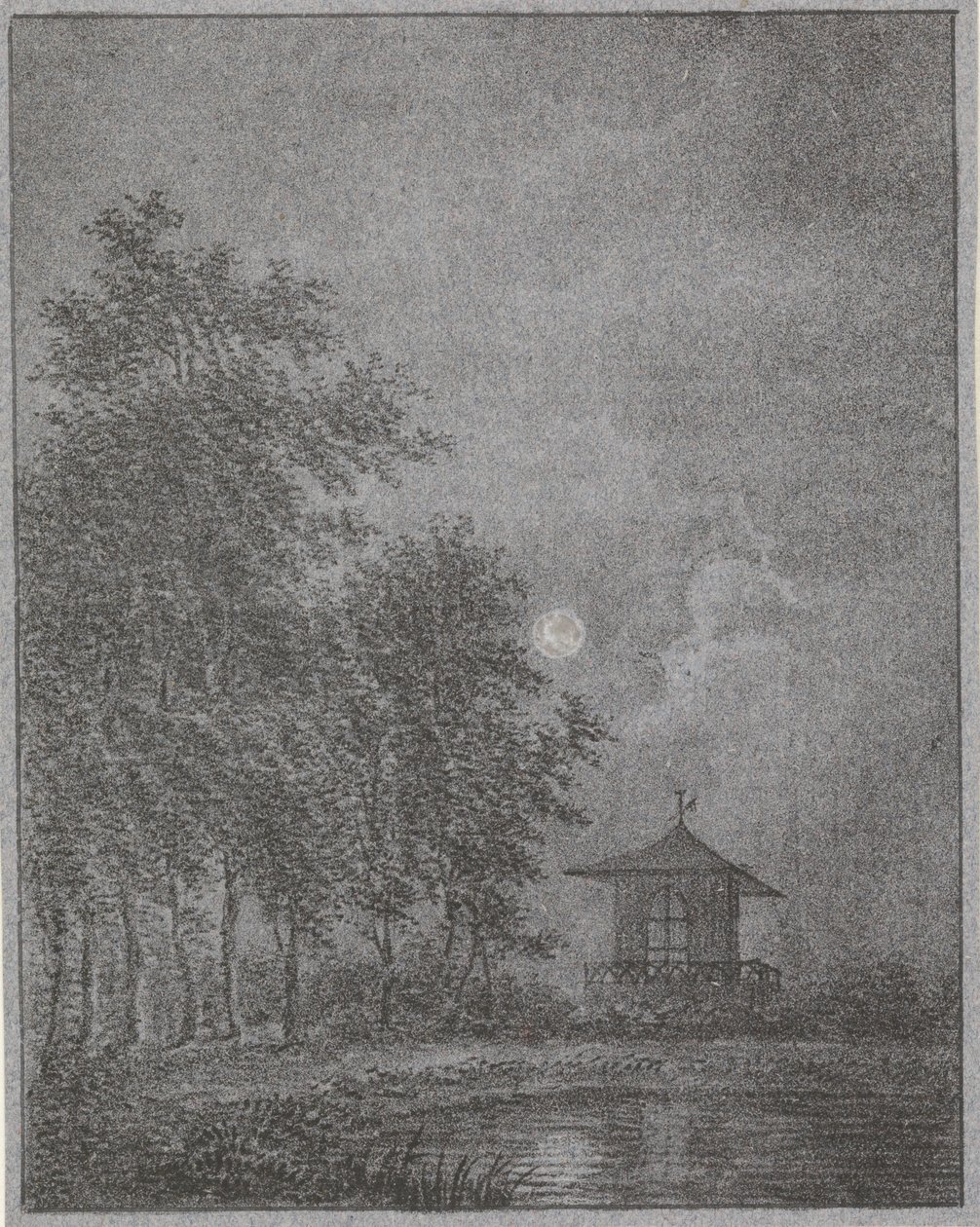 月明かりの庭 作： Pieter Bartholomeusz床屋