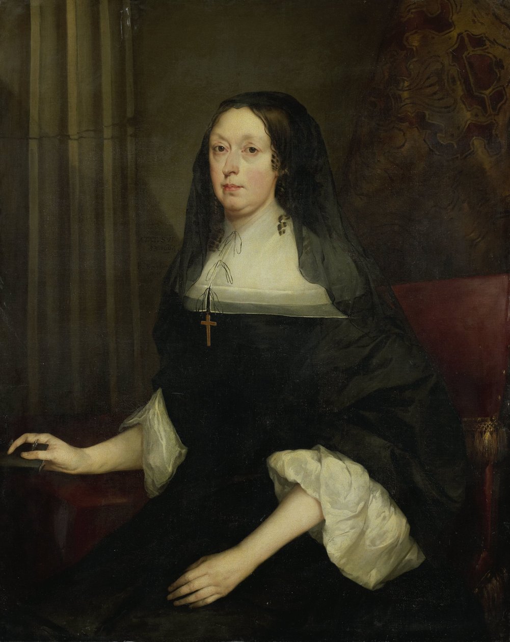 女性の肖像 作： Pieter Borselaer