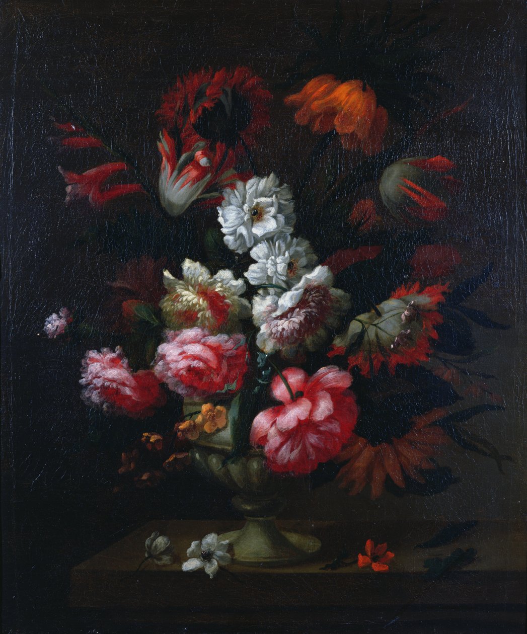 壺の中の花の静物（78177ペア） 作： ピーター・ハーディム