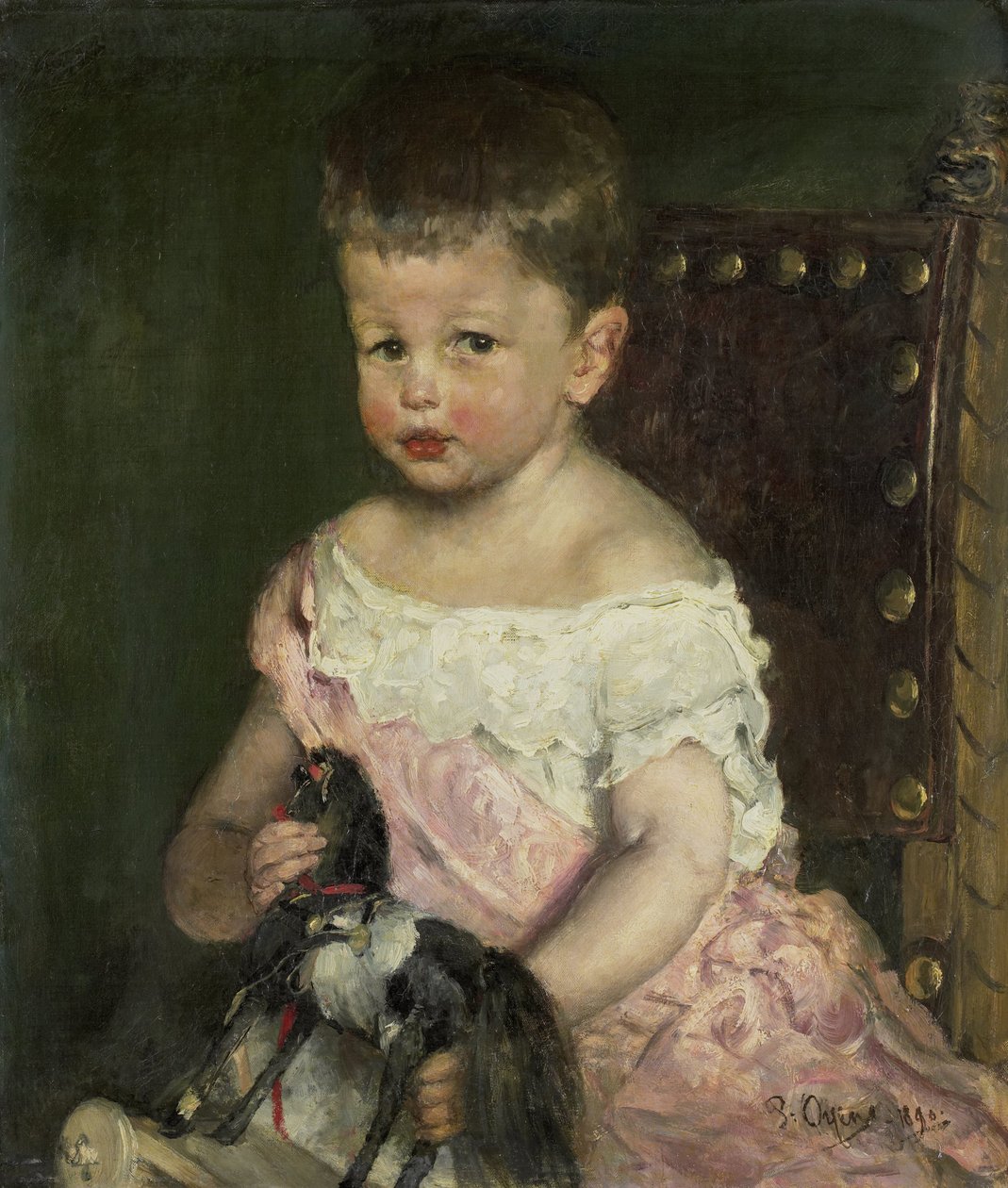 ヘンドリック・ウォーラー (1887-1951) 3 歳 作： Pieter Oyens