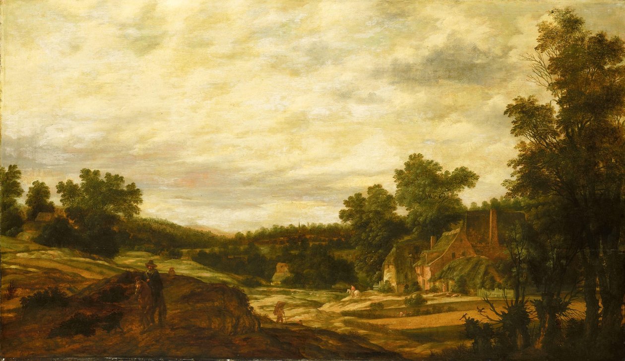 起伏のある風景 作： Pieter Stalpaert