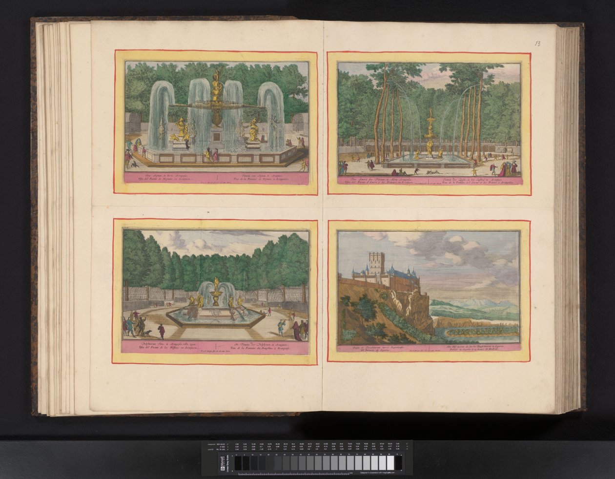 Kaart van het beleg van Barcelona、1706 バルセロナ市とモンジュイ城の地図とフランス軍のアプローチ (...) (オブジェクトのタイトル) 作： ピーターヴァンコール（II）