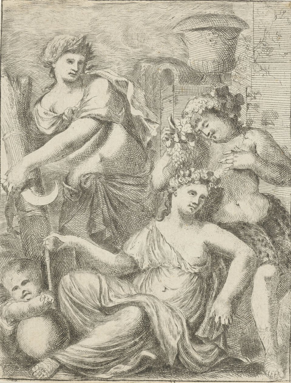 ケレス、バッカス、ヴィーナス 作： Pieter van der Plas（II）