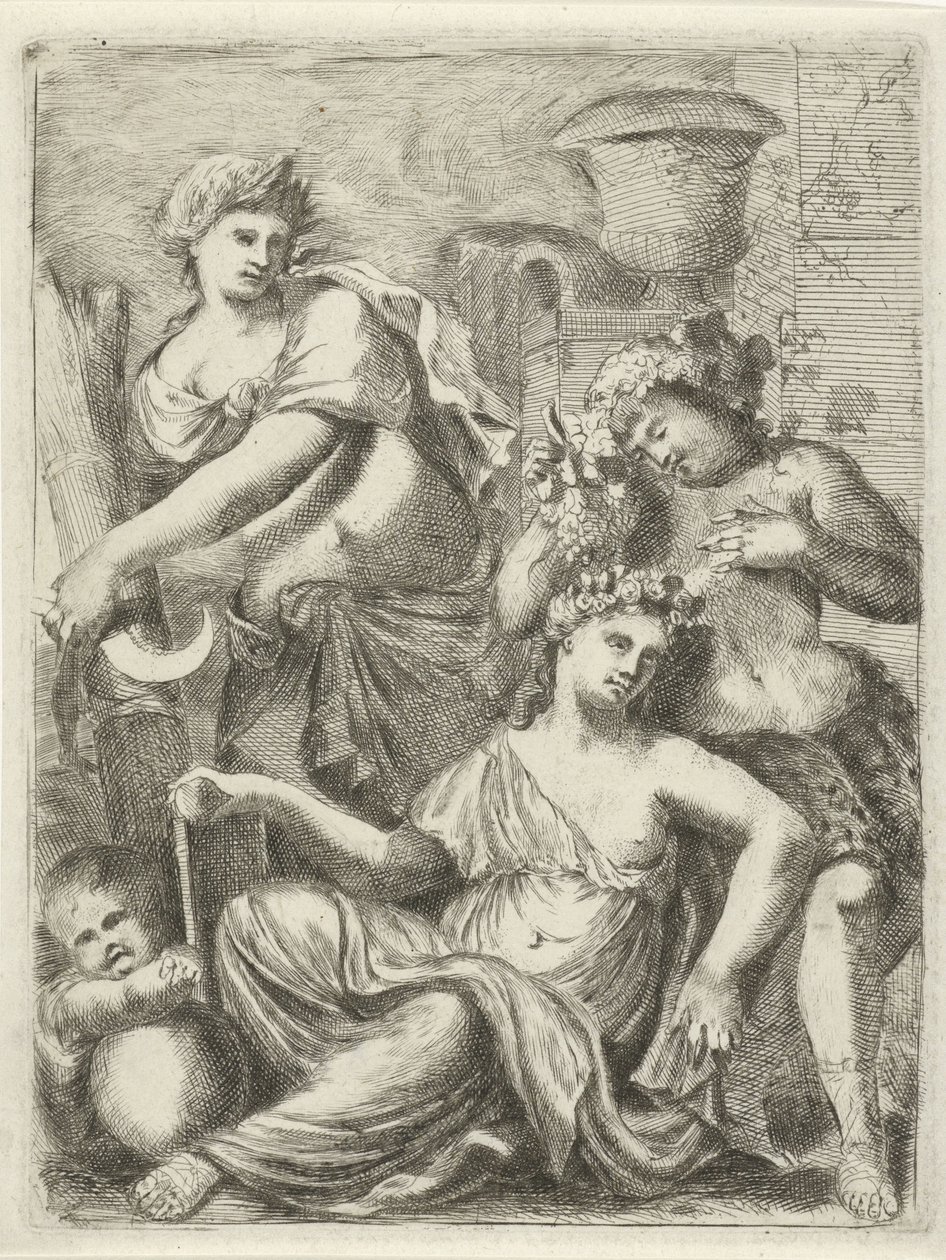 ケレス、バッカス、ヴィーナス 作： Pieter van der Plas（II）