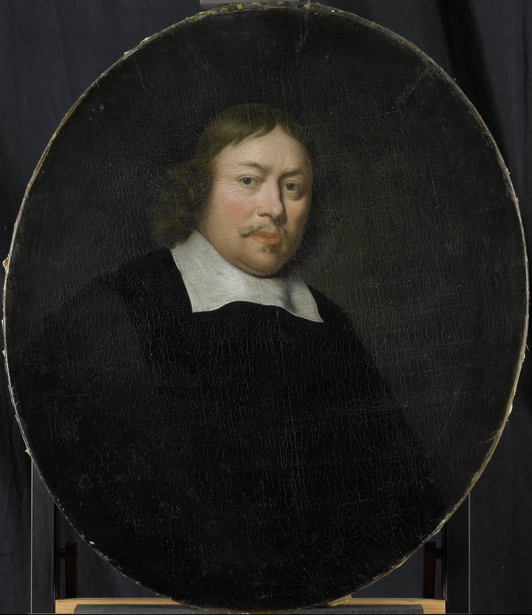 1653年に選出されたオランダ東インド会社のロッテルダム商工会議所のディレクター、ジェラルド・ファン・ベルゲンの肖像 作： ピーター・ファン・デル・ヴェルフ