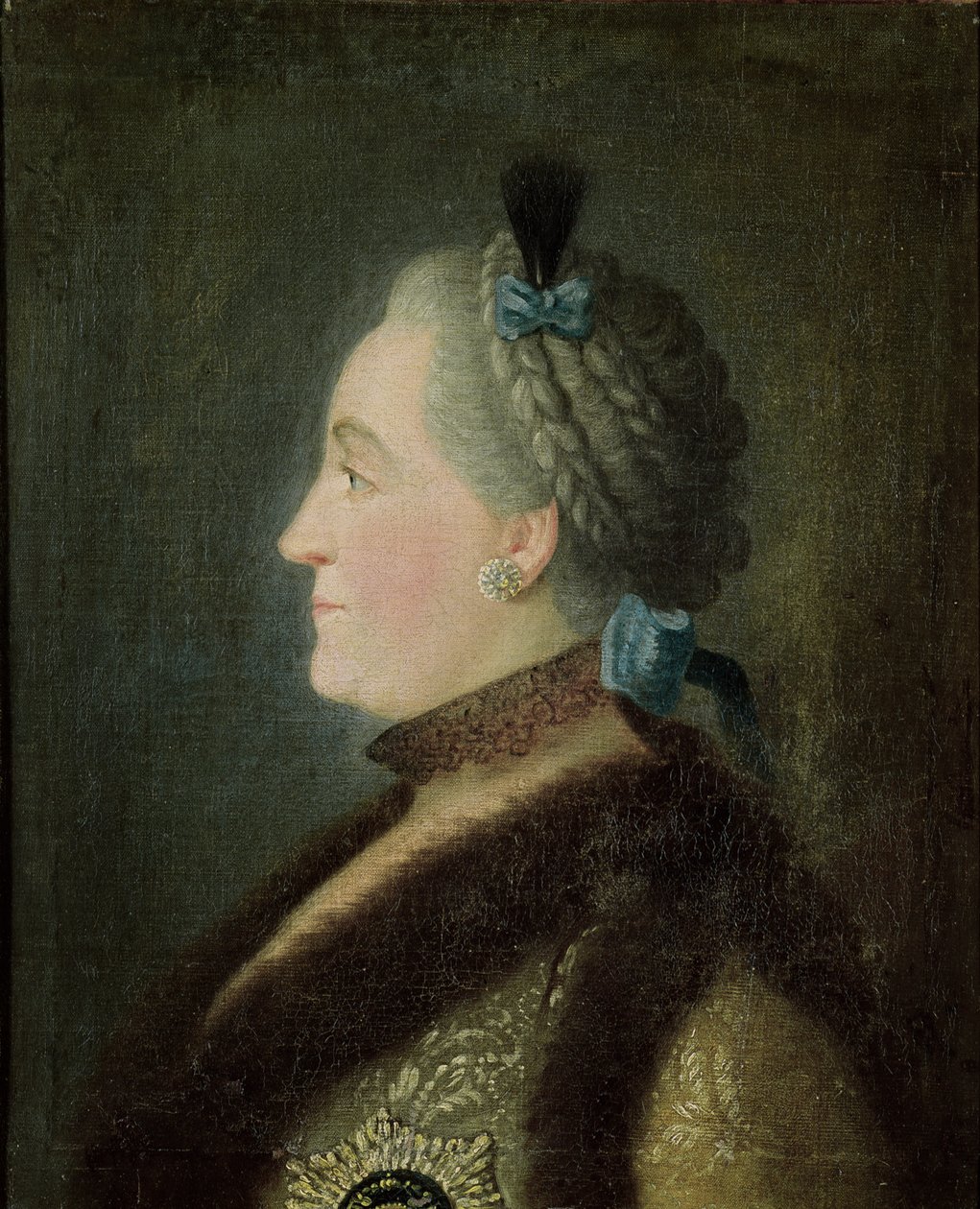 ディミトリグレゴリエヴィッチレヴィツキー（1735-1822）による絵画の後のロシアのキャサリン2世（1729-1796）の肖像 作： ピエトロ・アントニオ・ロターリ