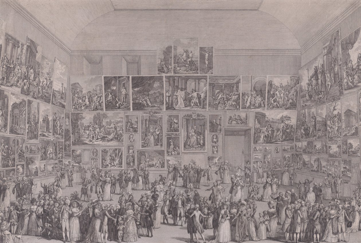 1787年、サロン・デュ・ルーヴルに出品。 作： ピエトロアントニオマティーニ