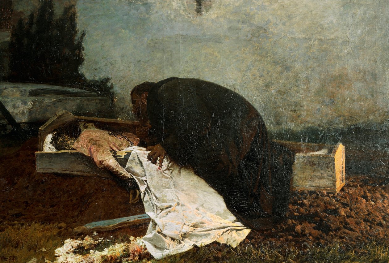 ピエトロ・パジェッタ（1845-1911）による『憎しみ