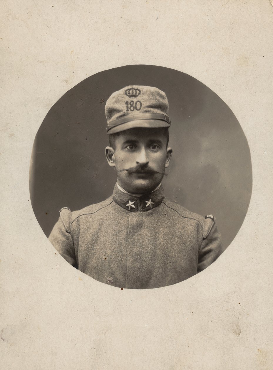 アルバム「The GM R. Army (World War I)」：準州民兵第180連隊の兵士（モノクロ写真 作： ピサニピサニ