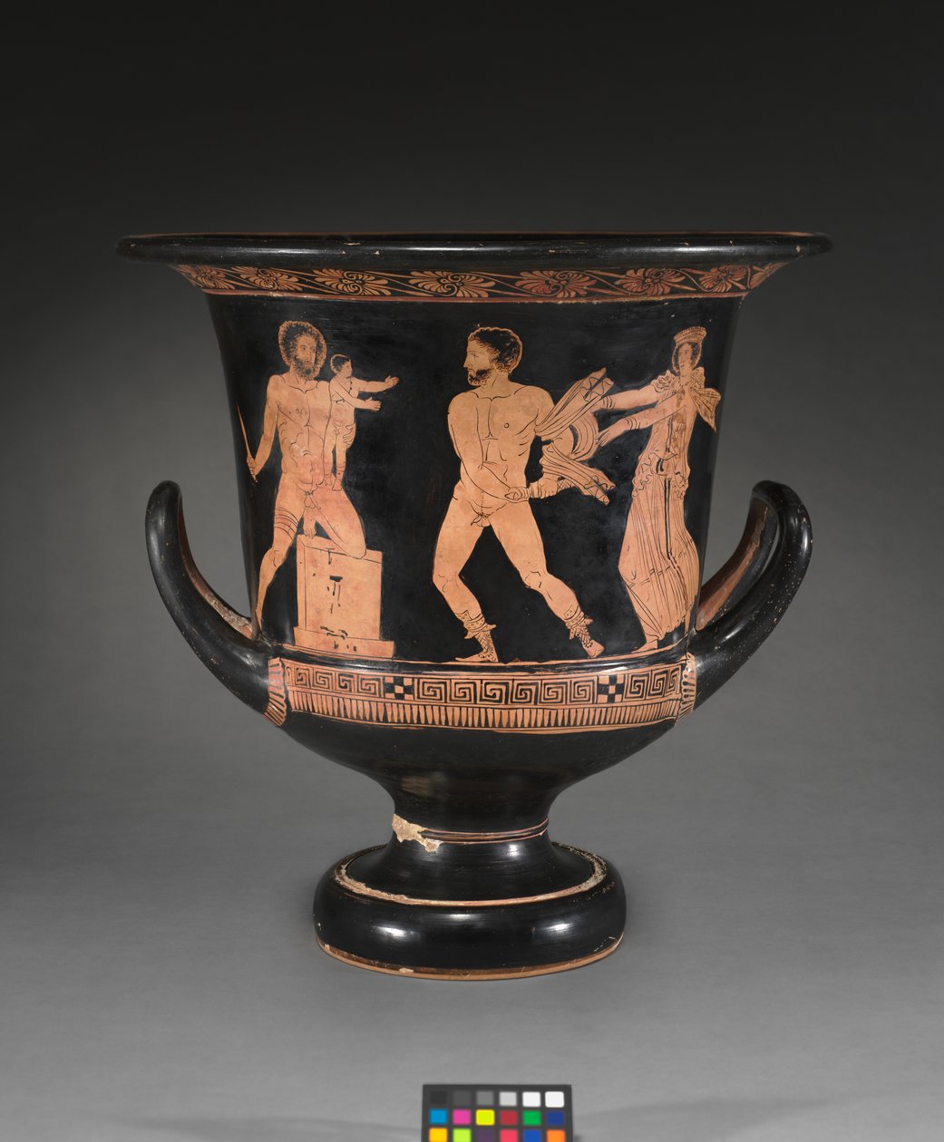 Lucanian Calyx-Krater、紀元前400年頃 作： ポリコーロの画家