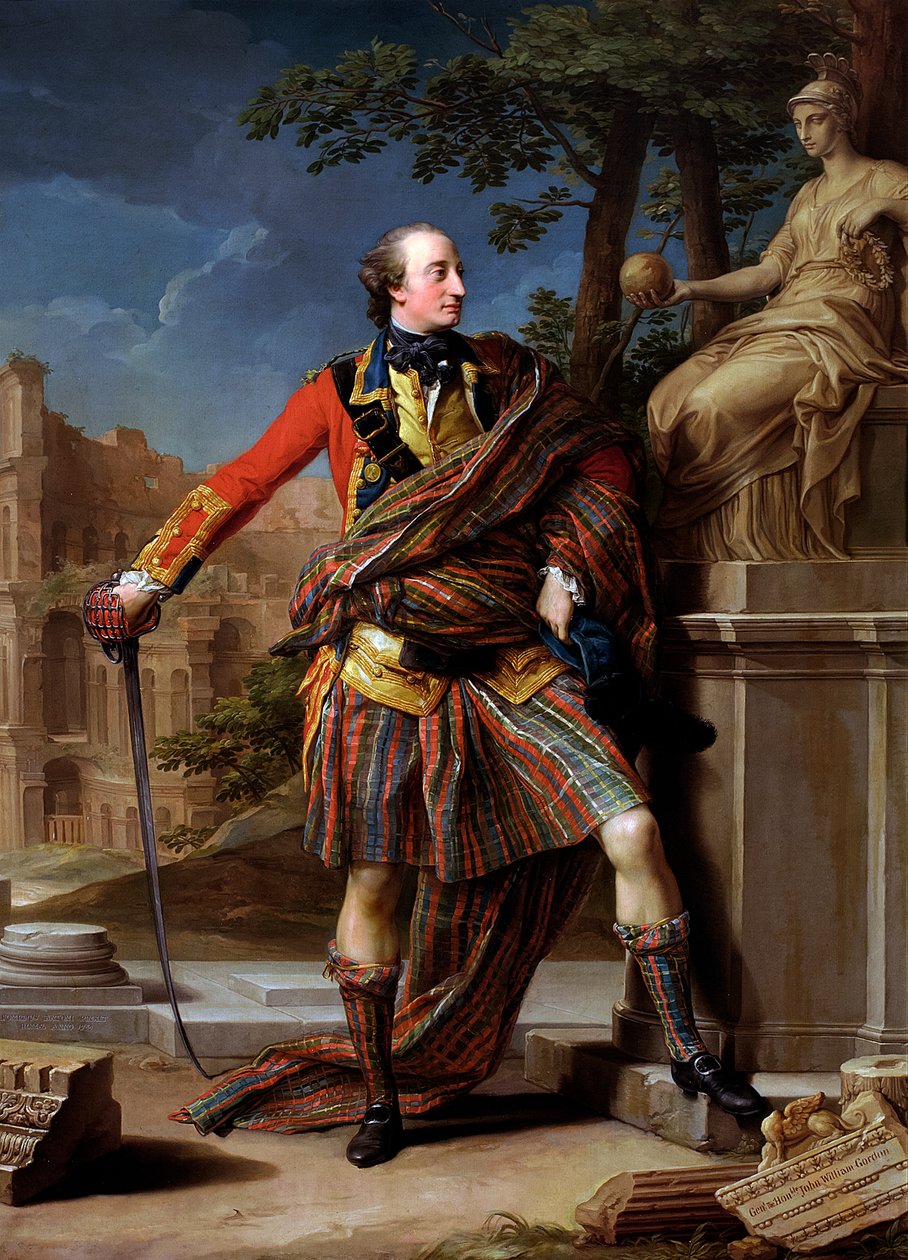 ファイビーのウィリアム・ゴードン将軍、1766（1736-1816） 作： ポンピオジロラモバトーニ