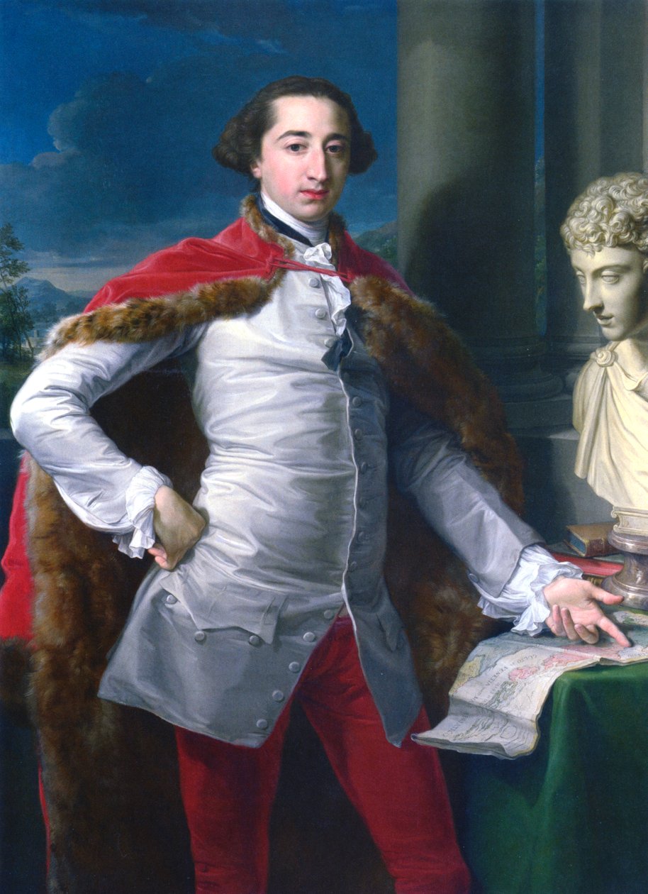 リチャード・ミレス（1735-1820）の肖像 作： ポンピオ・バトーニ