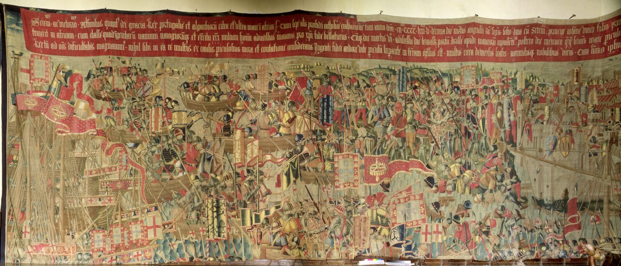 1471年のアルジーラの征服（177368-70を参照） 作： ポルトガル語学校