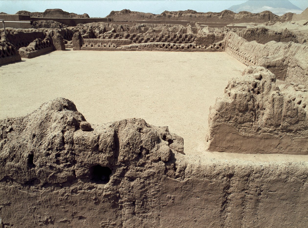 チム文化：先植民地時代の都市チャンチャンの景観（西暦850～1470年 作： プレコロンビアンプレコロンビアン