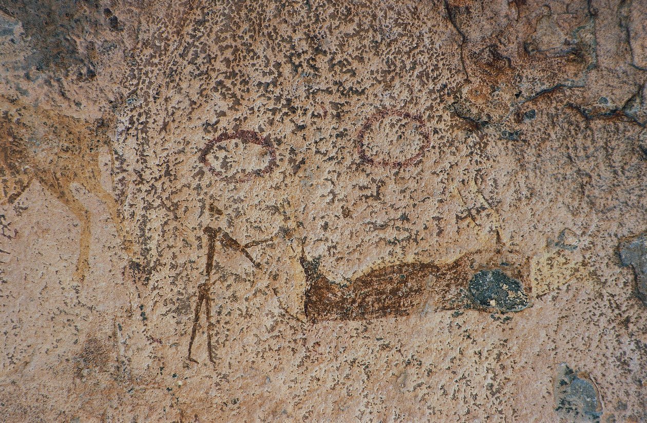 人物像（洞窟壁画 作： 先史時代先史時代