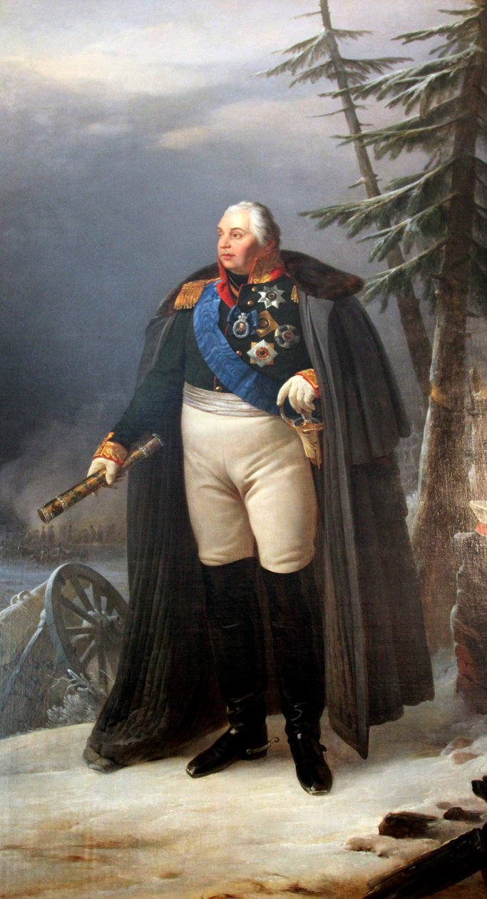 ミハイル・クトゥーゾフ、ロシア兵、1833～1834年 作： ピョートル盆地