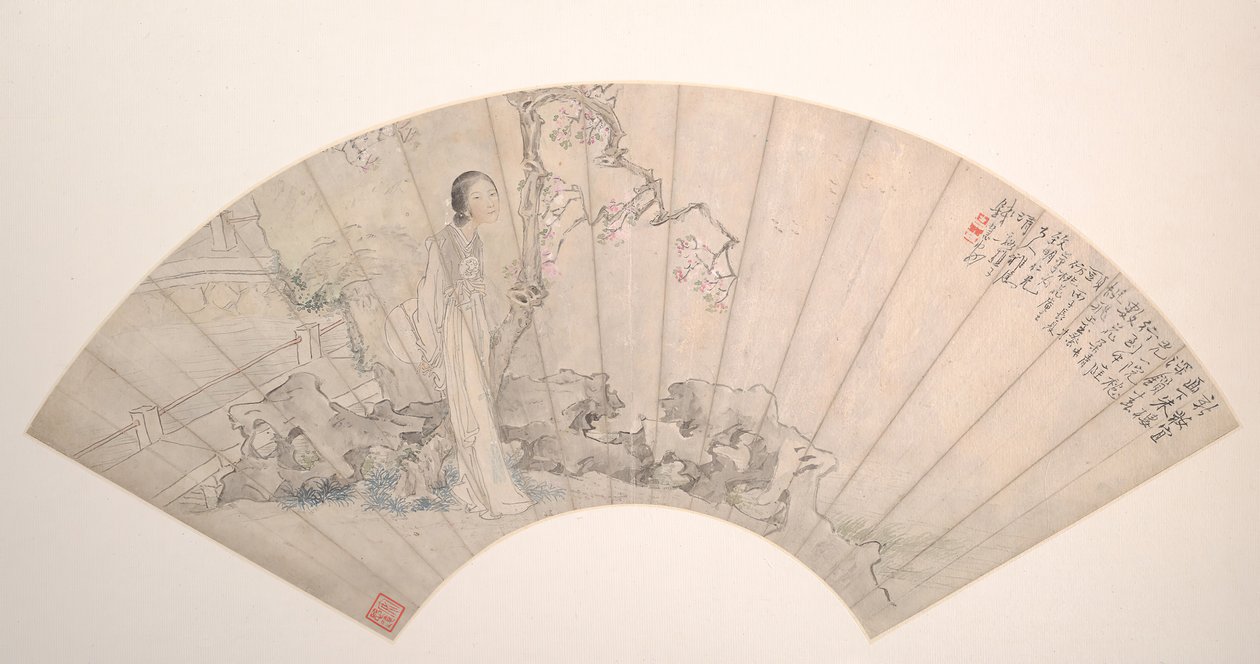1876年の日付の美しさ。 作： Qian Huian