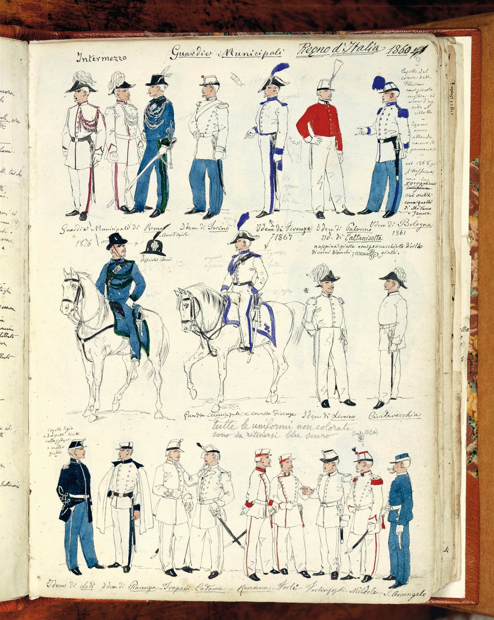 イタリア王国の軍服「Municipal Guards 作： クィントゥス・チェニ