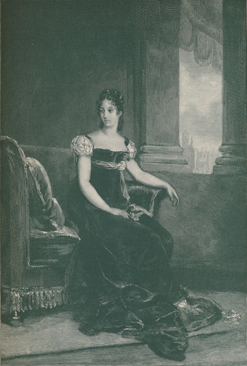 EugénieBernardine-DesireéClary-Mme。Bernadotte、Queen of Sweden、1811、1896 作： RGティーツェ