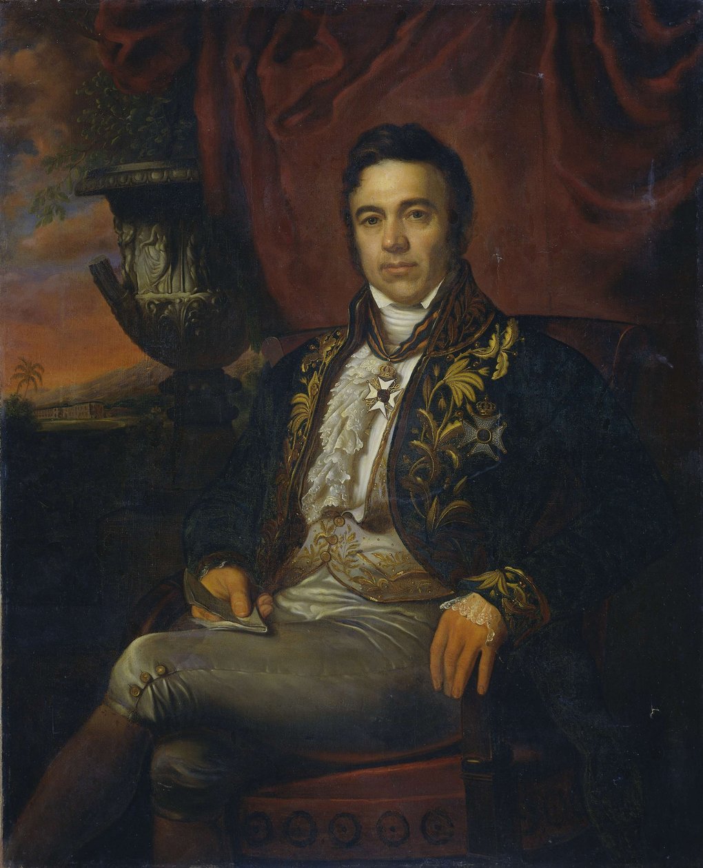 JeanChrétienBaud（1789-1859）の肖像 作： ラデン・サレ