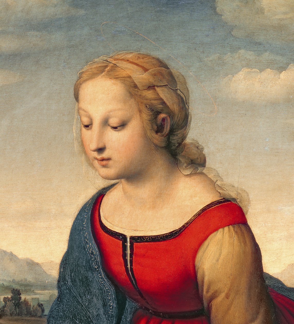 La Belle Jardiniere、1507（8546の詳細） 作： ラファエロサンツィオラファエル