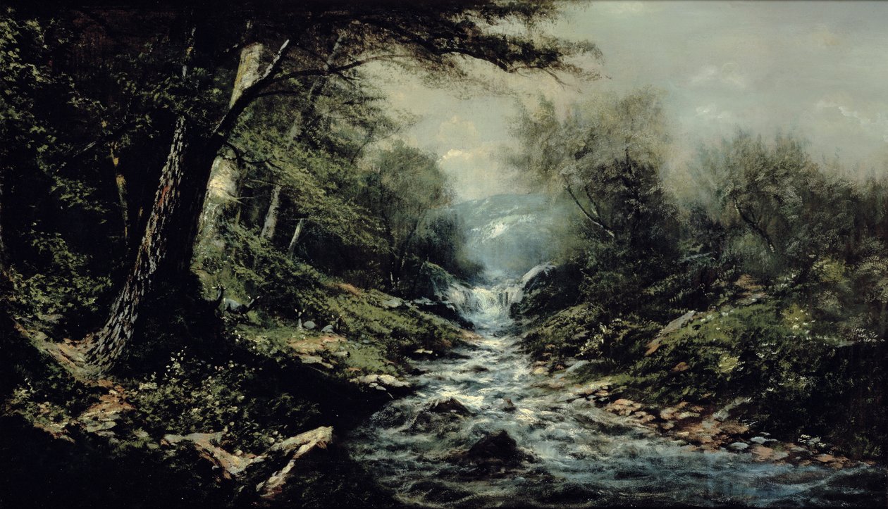 西部の風景 作： Ransome Gillette Holdredge