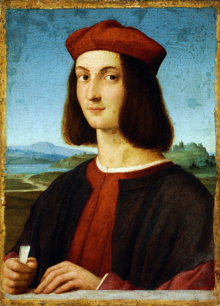 ピエトロ・ベンボの肖像（1470-1547）-Peinture de Raphael（Raffaello Sanzio 作： ラファエル