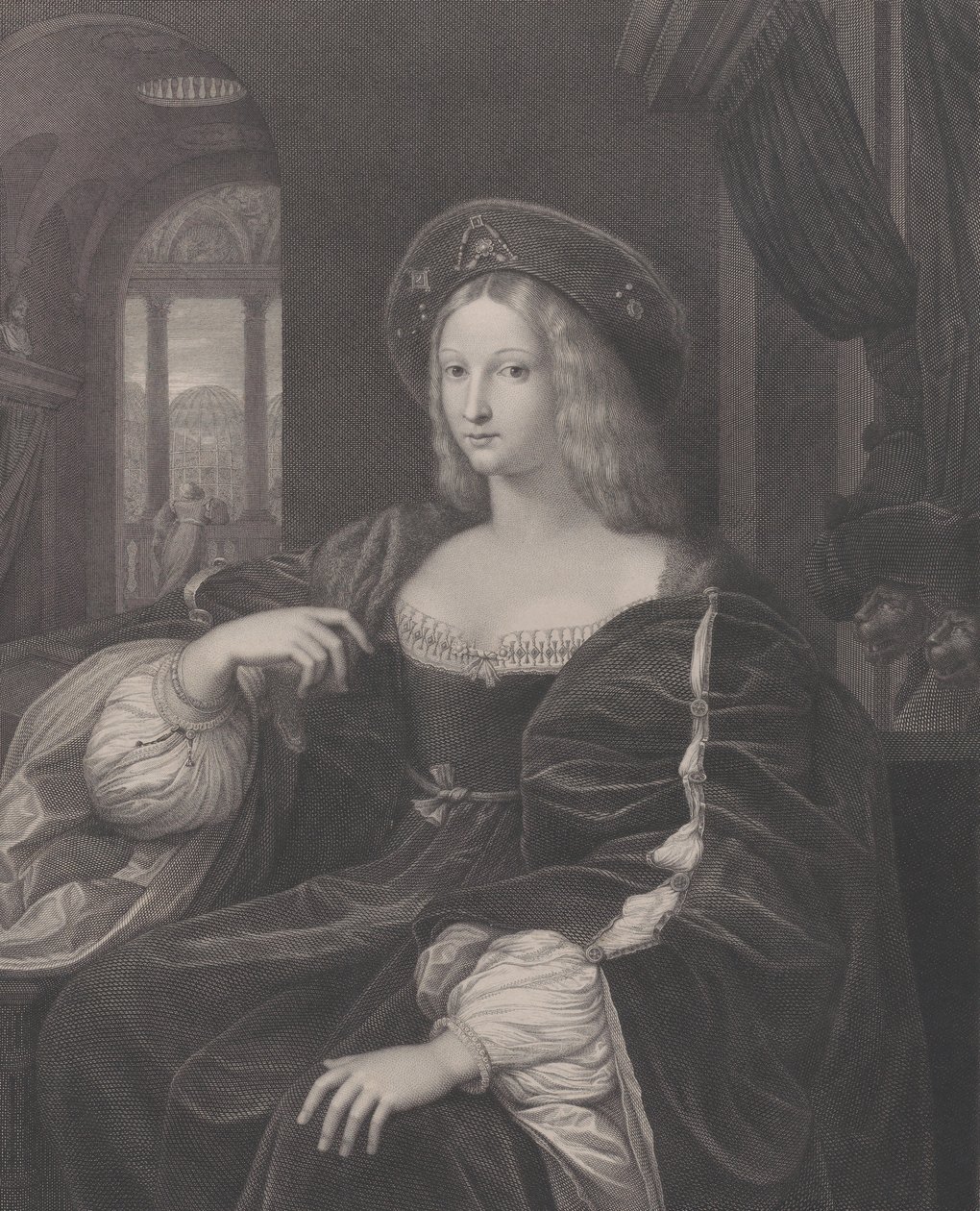 Doña Isabel de Requesens と Enríques de Cardona-Anglesola の肖像、以前は ...、1821 年と特定されていました 作： ラファエル・モルゲン