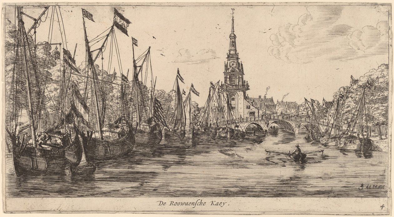 Roowaensche Quay (De Roowaensche Kaey) 作： 衣料品と呼ばれるReinierNooms