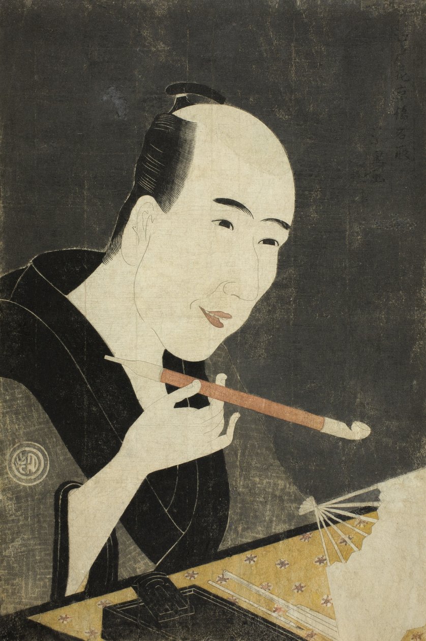 Portrait of Santo Kyoden, the Master of Kyobashi 作： エイリ観光局