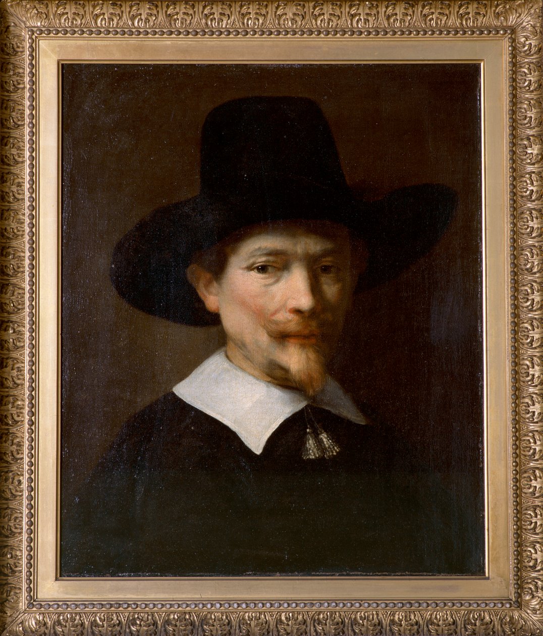 Retrato de um homem (óleo sobre tela) 作： レンブラント・ハルメンシュ。ファン・レイン