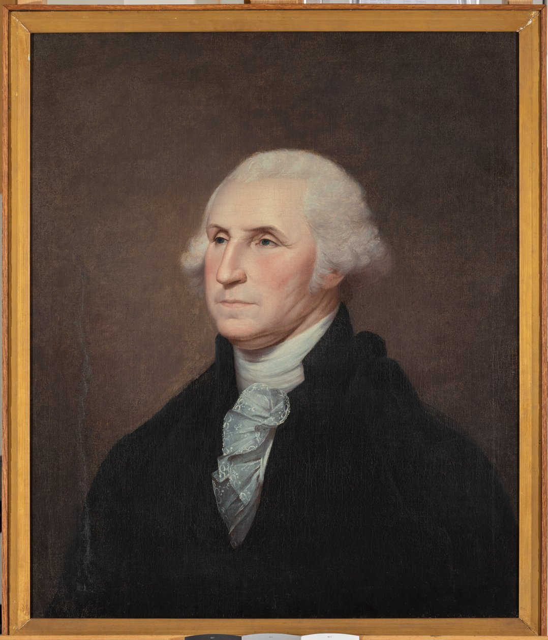 George Washington (1732-1799), LLD 1781 作： レンブラント・ピール