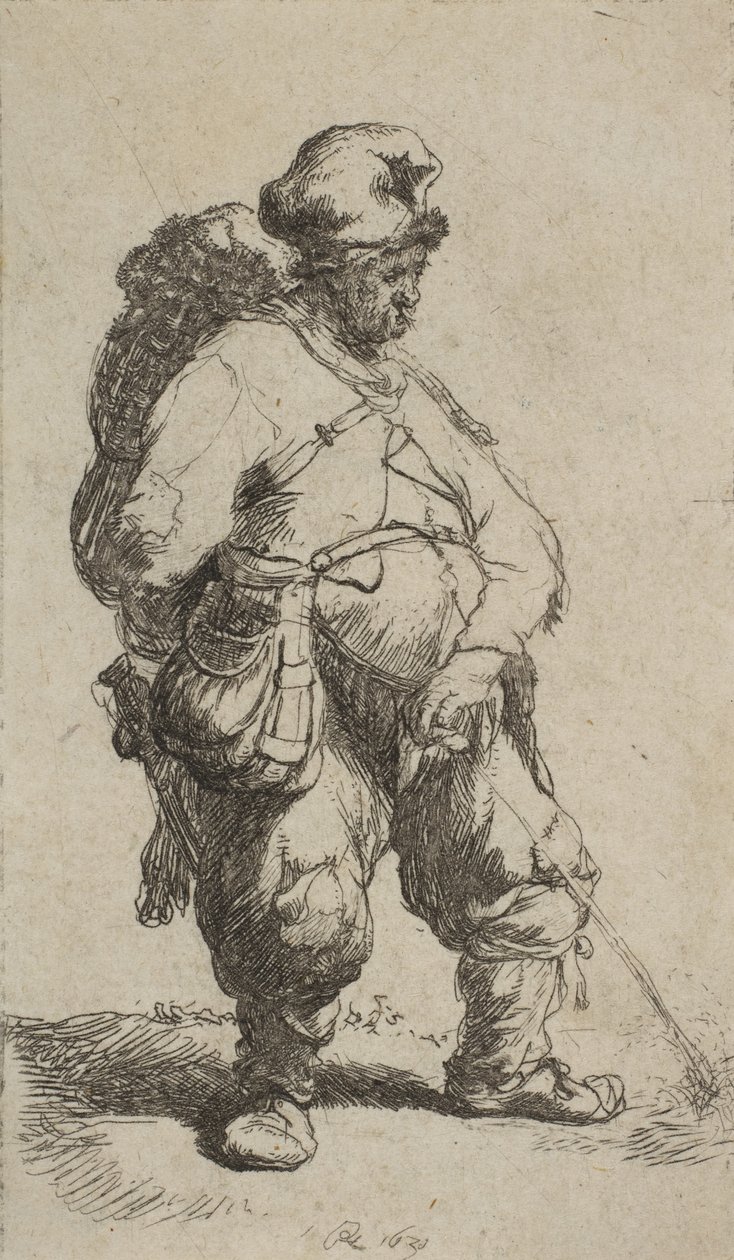 水を作る男, 1630., 1630. 作： レンブラント・ファン・レイン