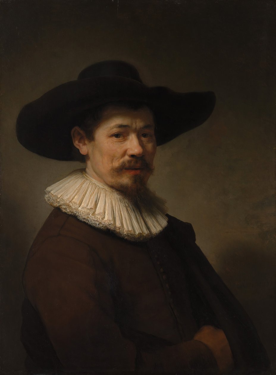 ハーマンドゥーマーca. 1595-1650、1640。 作： レンブラント・ファン・レイン