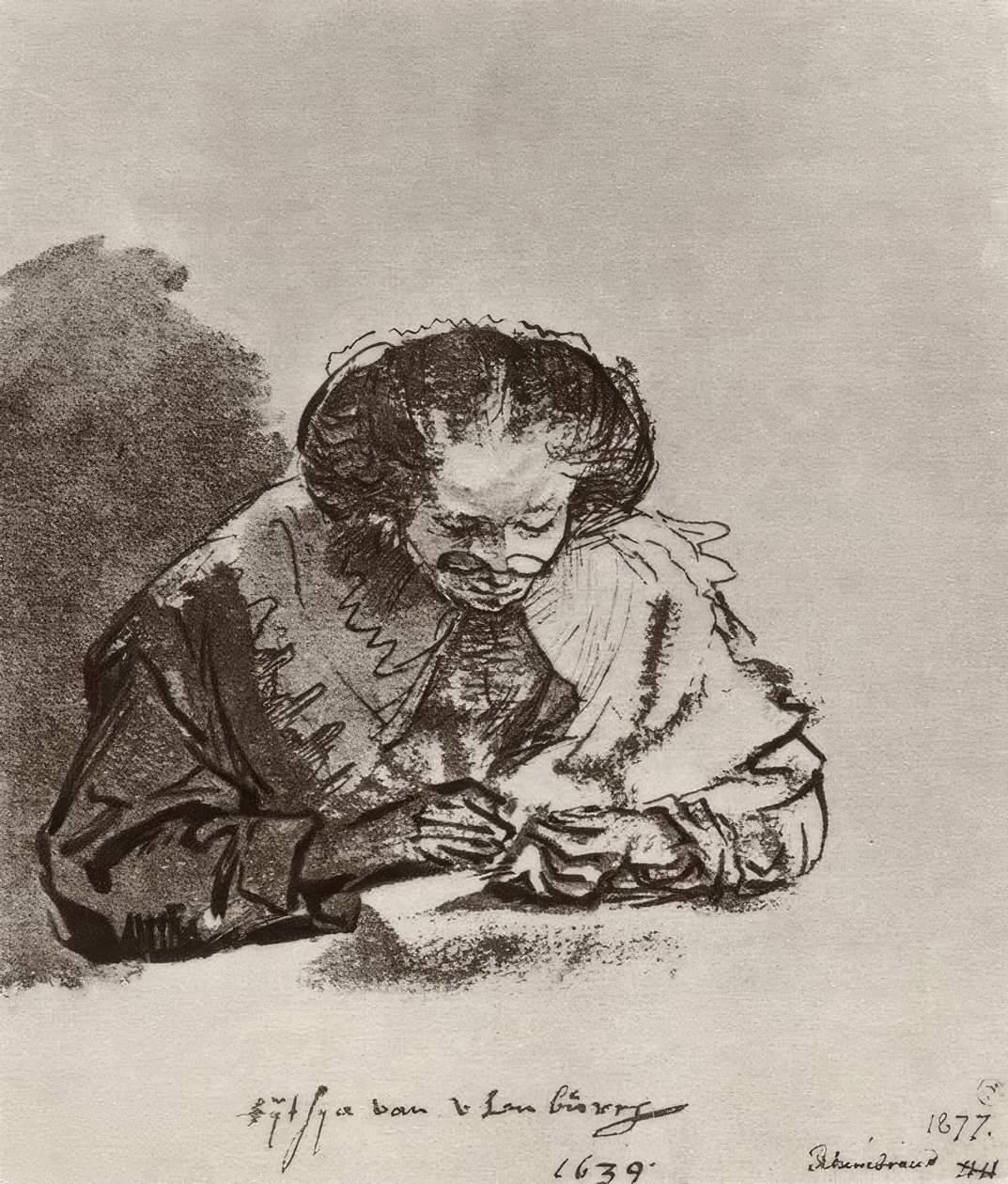 Titia van Uylenburghの肖像 作： レンブラント・ファン・レイン