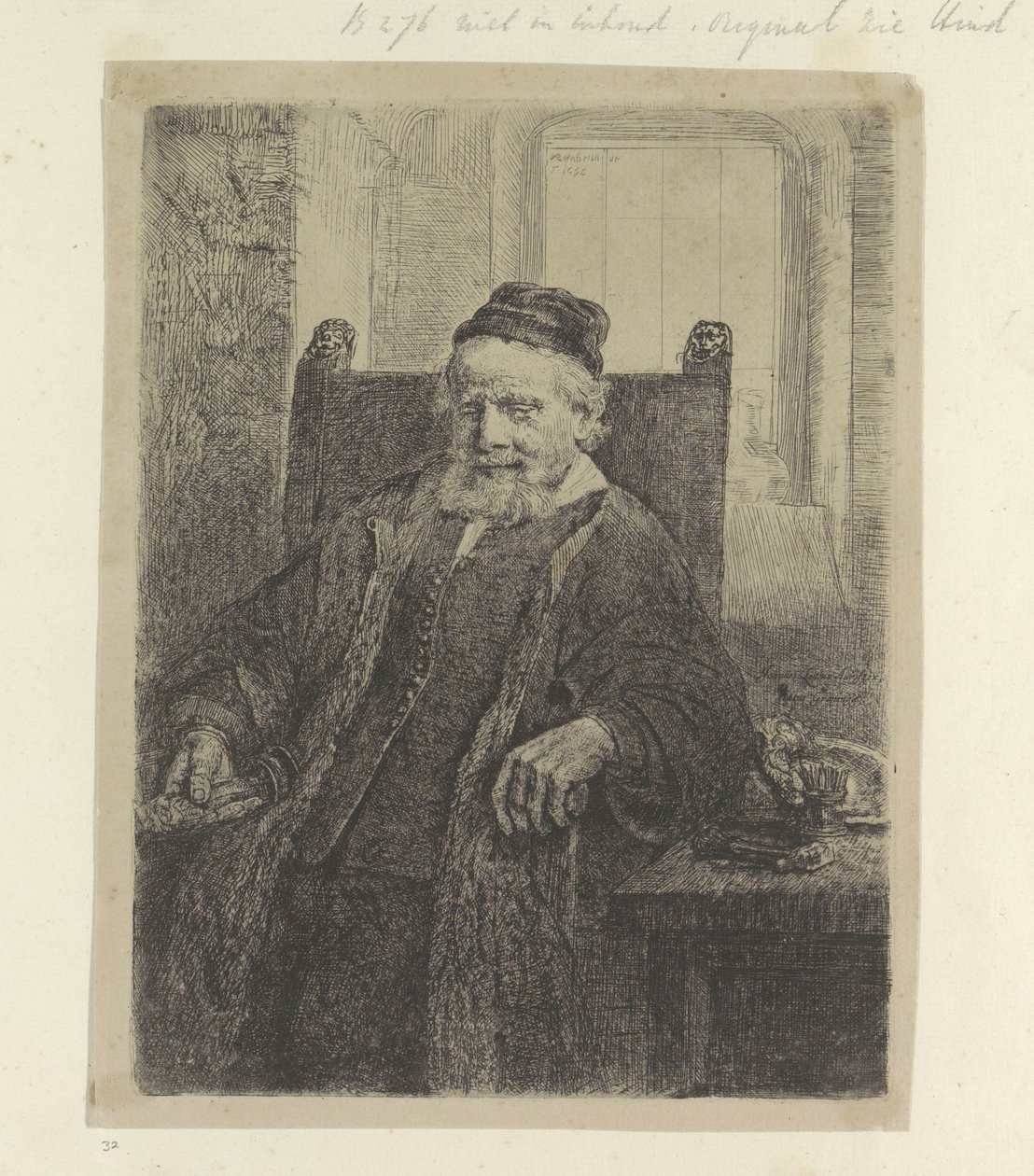 Portret van de goudsmid Jan Lutma 原画集85点（連載タイトル） 作： レンブラント・ファン・レイン