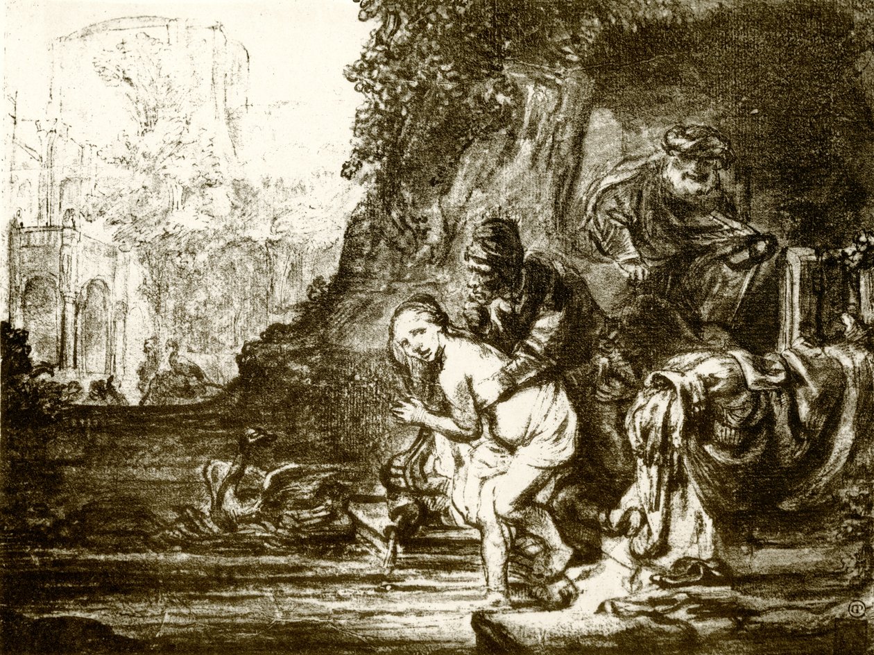 スザンナと長老 | アートプリント