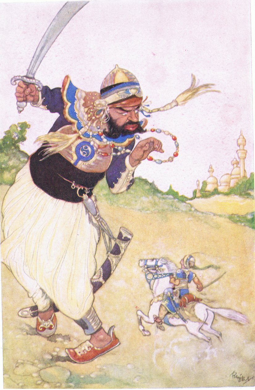 コダダッドと巨人、1930年代 作： ルネ・ブル