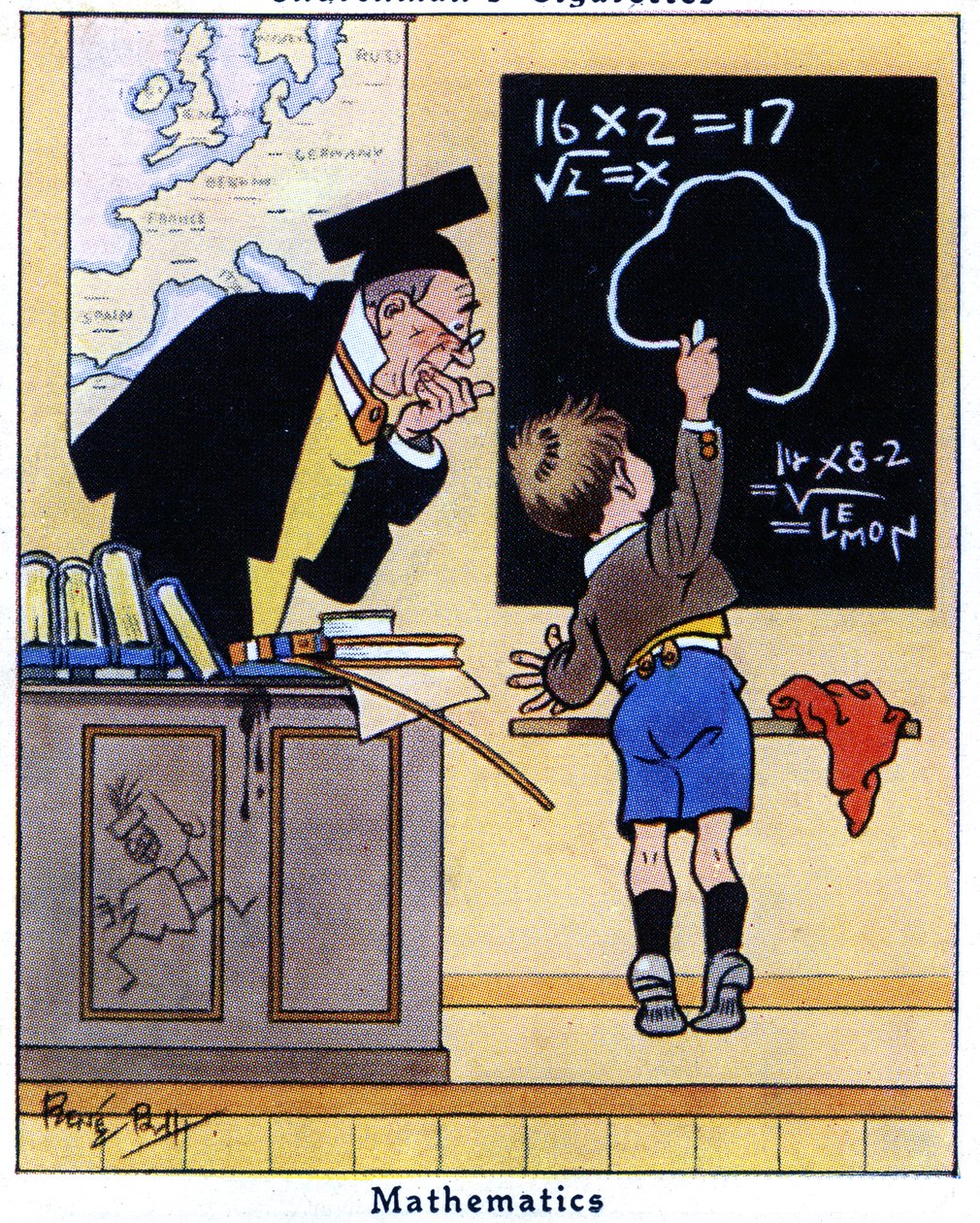 数学、1936 作： ルネ・ブル