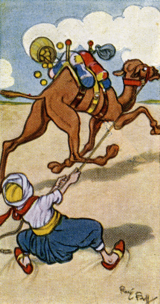 ラクダの運転手には計画があり、ラクダには計画があります。1932年 作： ルネ・ブル