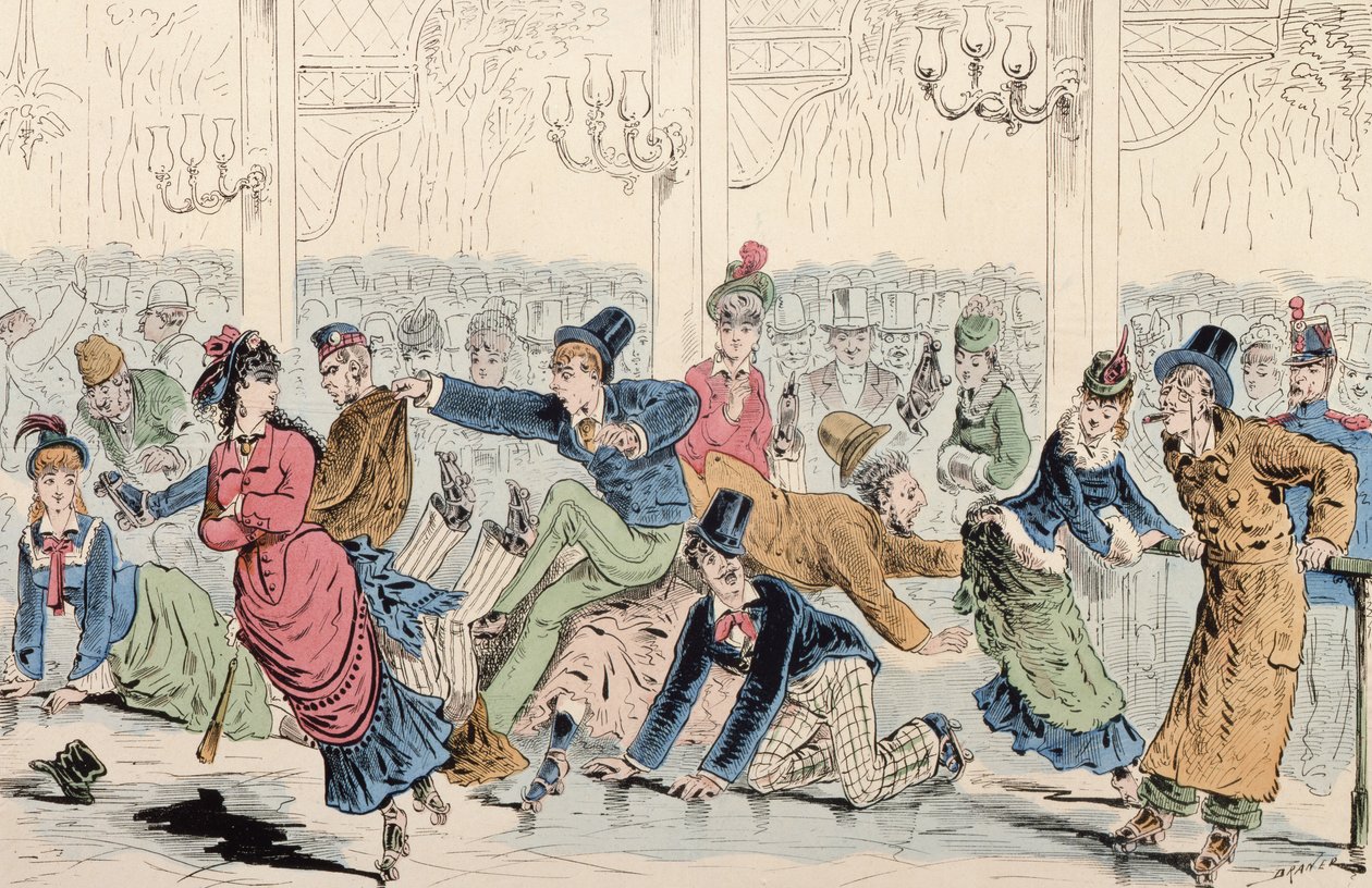 1870年以降のスケートフライ 作： レナード・ジュール・ドラナー