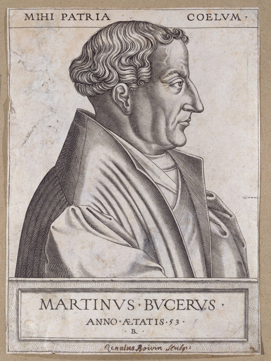 53歳のMartin Bucer（1491-1551） 作： ルネ・ボビン
