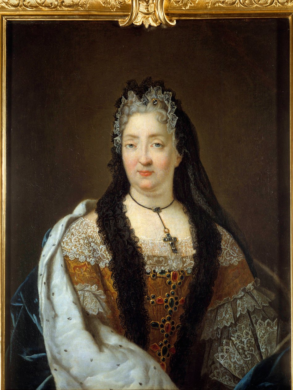 アンヌ・マリー・ド・ラ・トレモイユ（ウルサン公爵夫人）の肖像（1642～1722年） ルネ・アントワーヌ・ウアス（1645～1710年）の作品