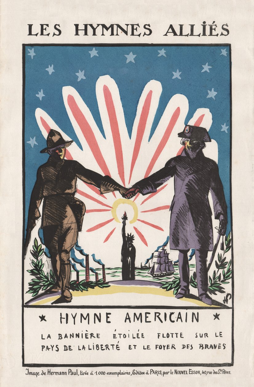 同盟国賛美歌、1917 作： ルネジョージヘルマンポール