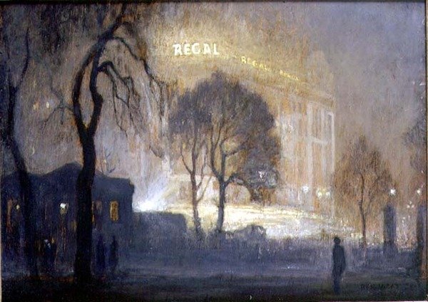 The Regal from Hyde Park on a Misty Night 作： レックスビカットコール