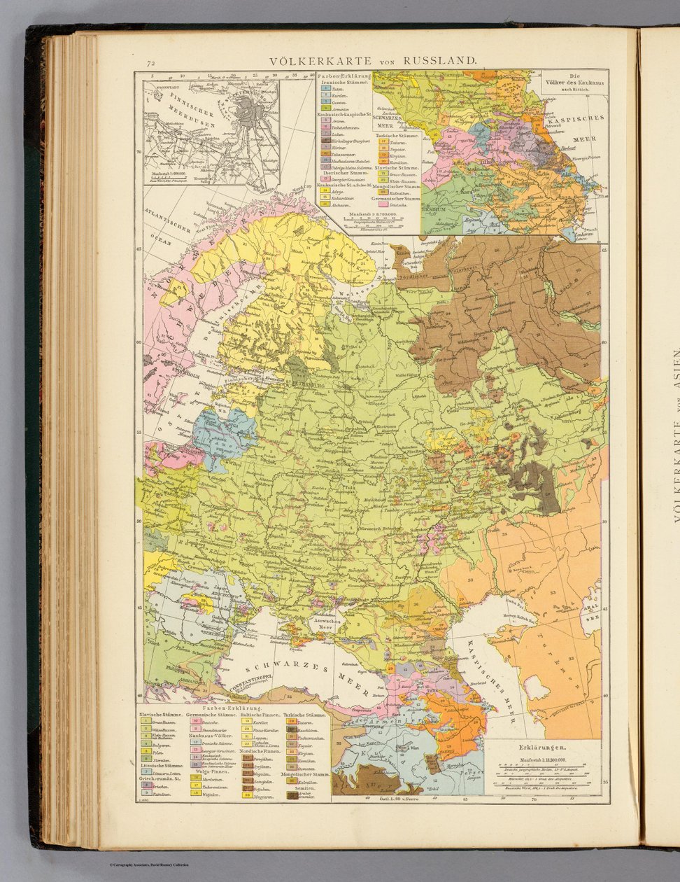 ロシアの全国地図 作： リチャード・アンドリー